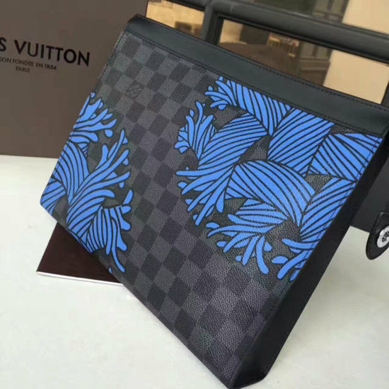 Louis Vuitton N62260 Pochette Voyage MM Damier Graphite Canvas