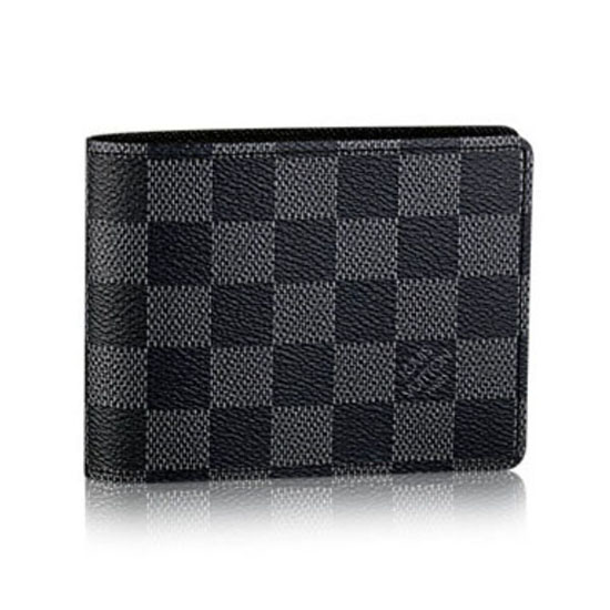 Replica Louis Vuitton N62663 Multiple Wallet Damier Graphite