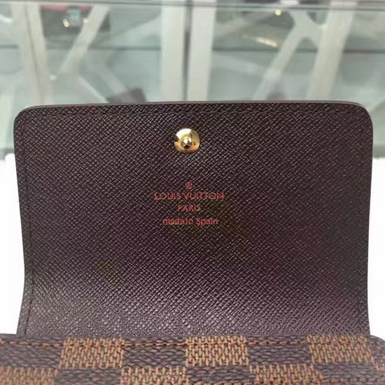 Louis Vuitton N63242 Anais Wallet Damier Ebene Canvas