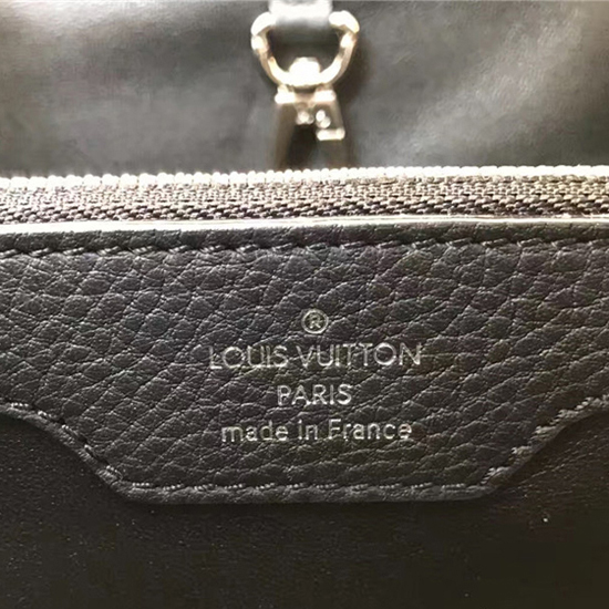Louis Vuitton N91659 Capucines MM Tote Bag Taurillon Leather