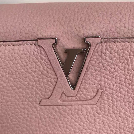 Louis Vuitton N91660 Capucines MM Tote Bag Taurillon Leather