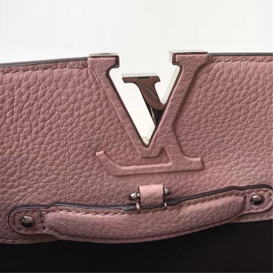 Louis Vuitton N92801 Capucines PM Tote Bag Taurillon Leather