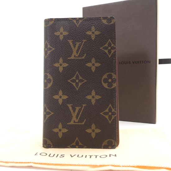 Louis Vuitton R20503 Pocket Agenda Cover Monogram Canvas