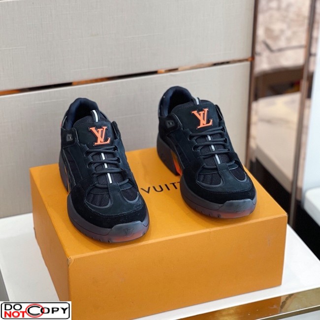 Réplica Louis Vuitton A View Zapatillas Para Hombre Negras A La Venta Con  Precio Barato En La Tienda De Bolsos Falsos